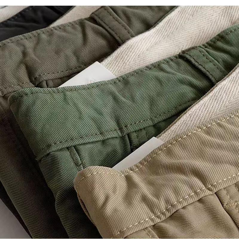 Vyšívané letní nové ležérní šortky, pánské trendové Slim Fit s texturou, Dvoudílné kalhoty, Pánské univerzální pracovní oděvy s rovnými trubkami, Dvoudílné kalhoty