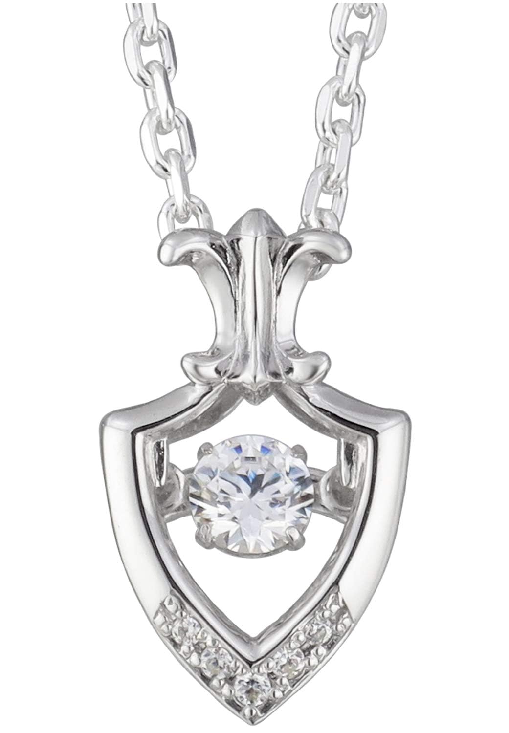 

Ожерелье Специального Выпуска Танцующий Камень ГЕРБ Серебро 925 Пробы Гребень Щит [Перекрестные Эмоции] (Длина 50см) Мужской