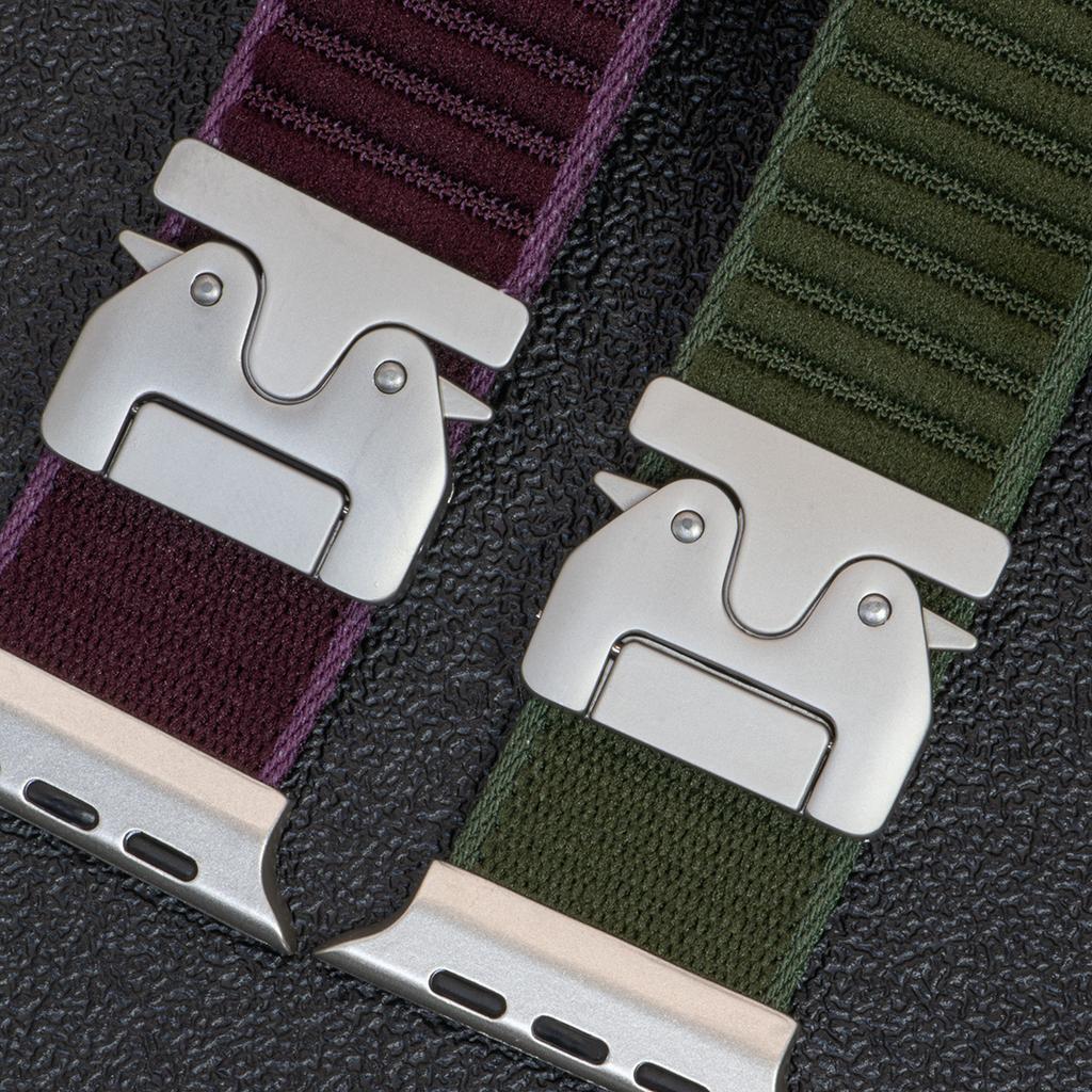 Parachute Straps For Apple Watch Ultra 2 Band 49mm 45mm 46mm 44mm 42mm 40mm 41mm Correa Bracelet IWatch Series 10 9 8 7 6 3 SE