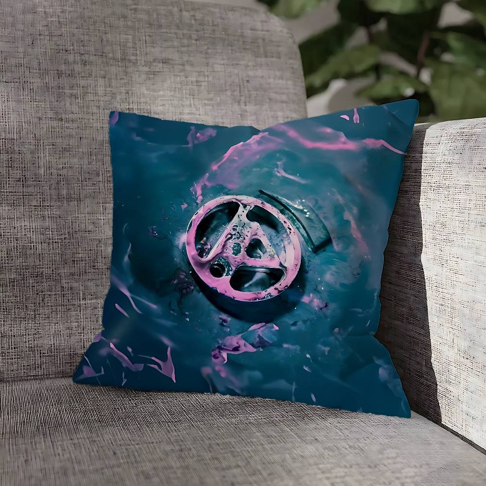 Rock E-Emily A-Armstrong Throw Pillow Case For 45x45cm 40x40cm 55x55cm 50x50cm 30x30cm Square Car Pillowcase Shell