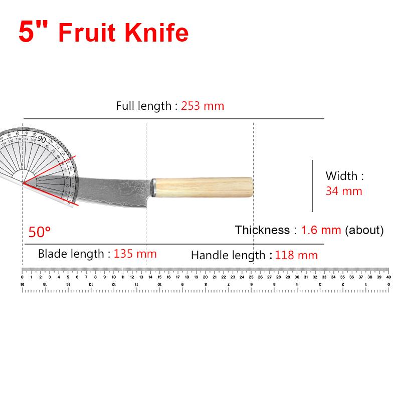 

Кухонные ножи из дамасской стали, японский нож для нарезки мяса, нож для обвалки мяса из нержавеющей стали с деревянной ручкой, кухонный нож для мясника