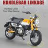 Large Size 1:9 Honda Little Monkey R1250GS Motorcycle Model Toy Alloy Body Sound Light Shock Absorption Vehicle Collection Gift