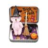 Halloween Teddy Gift Box Halloween Plush Toy Decoration Doll Ornaments, Halloween Gift for Children Gift Supplies