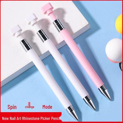 Nail Art Rotary Dotting Pen und Klebewachsstift für Diamanten