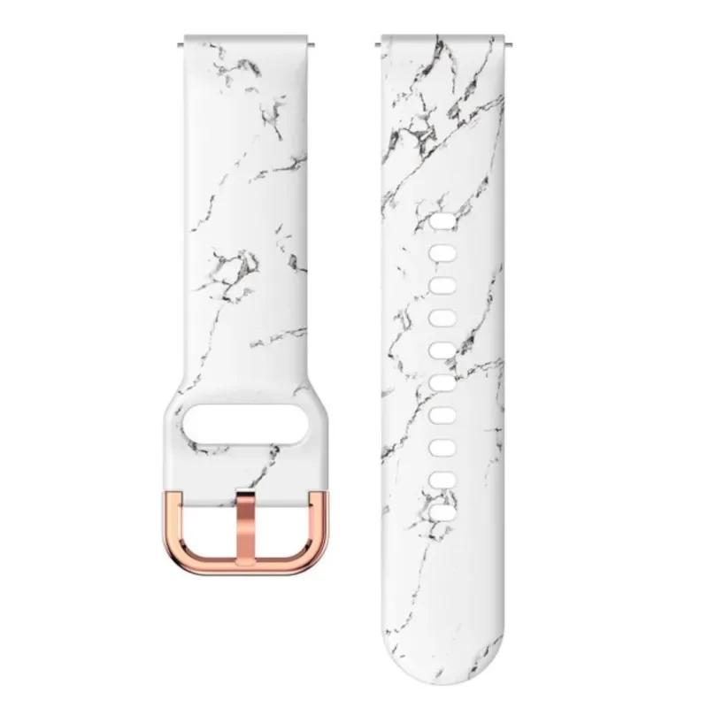 18mm 20MM 22mm řemínek Pro Redmi Watch 5 lite/ Xiaomi Mi Watch 5 Active Náramek Tištěný Silikonový Náramek Sportovní pásek Příslušenství
