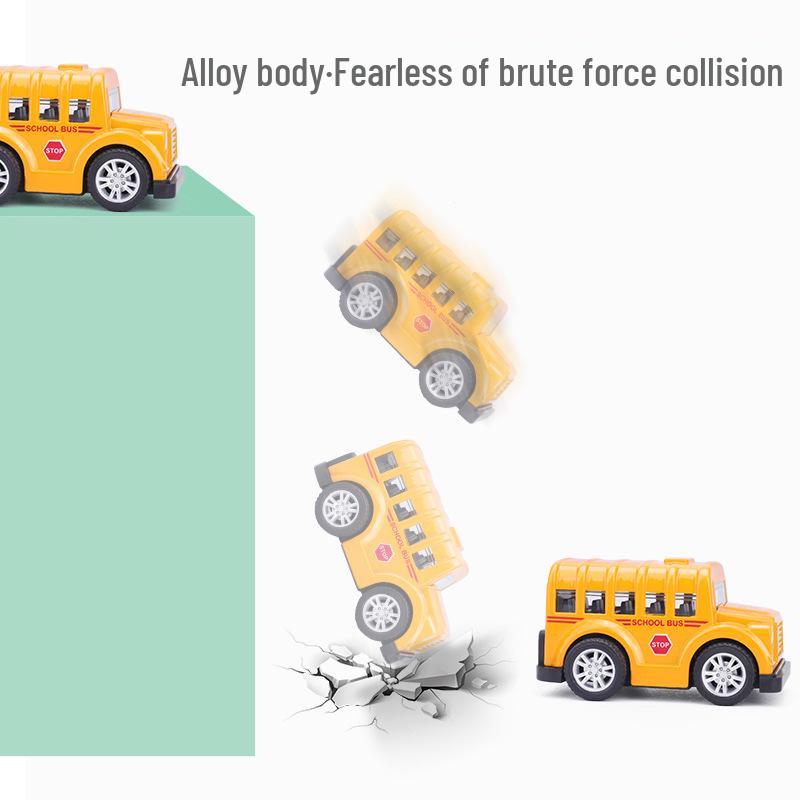 Mini Alloy Pull-Back Off-Road Car Set - Classic Toy Models for Kids