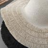 Sun Hat for Women, Summer Sun Shade Grass Hat, Casual Beach Hat, Elegant Sun Protection Hat for Travel, Big Brimmed Hat, Seaside Hat