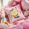 B-Big-Ear Tutu Anime Cushion Cover Pattern Printed Pillowcase for Living Room Sofa Cushion Cover & Bedroom Decor