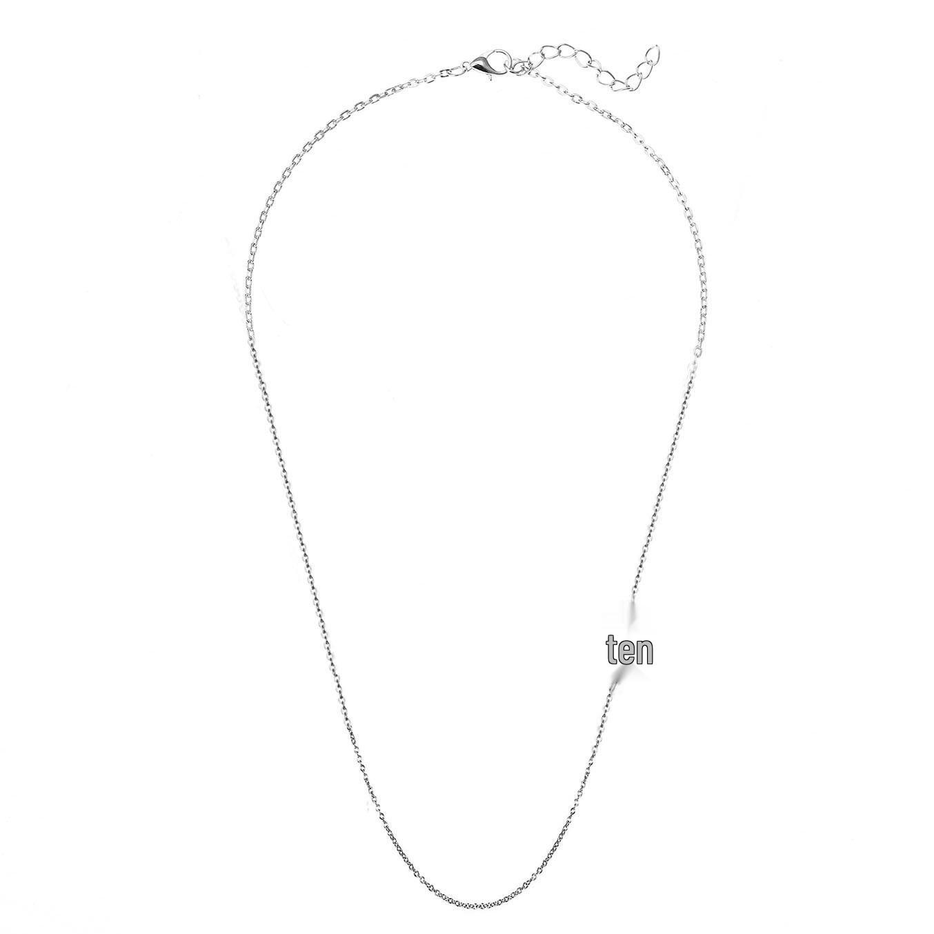 

Minimalist Asymmetrical Bird & Infinity Cross Choker Necklace in Stainless Steel