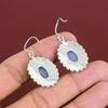 Blue Lace Agate Earrings Gemstone Handmade Earring Birthstone Jewelry 925 Sterling Silver Earrings Very Pretty Vintage Earring Wedding Gifts
