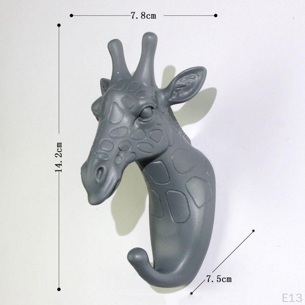 animal pattern the wall Hooks Coat Decoration for Living Room Bedroom kids