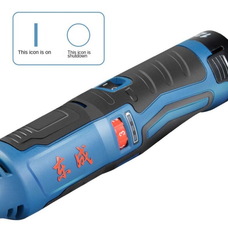 Dongcheng Rechargeable Electric Grinding Head DCSJ10E Adjustable Speed Inner Hole Machine Straight Mill Electric Grinding Machine Tool