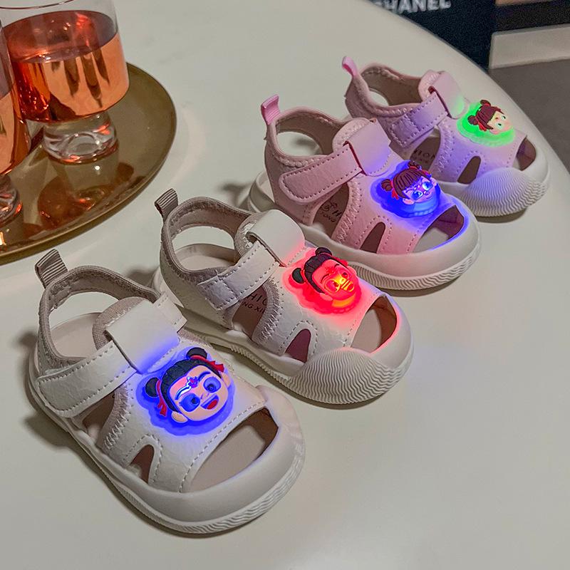 Summer Infant & Toddler Non-Slip Soft Sole Walker Sandals for Boys & Girls - Colorful & Lightweight