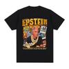 Funny Jeffrey Epstein Graphic T Shirt Men Women Fashion Vintage Short Sleeve Tshirt Cotton Casual Summer Tshirts Tops