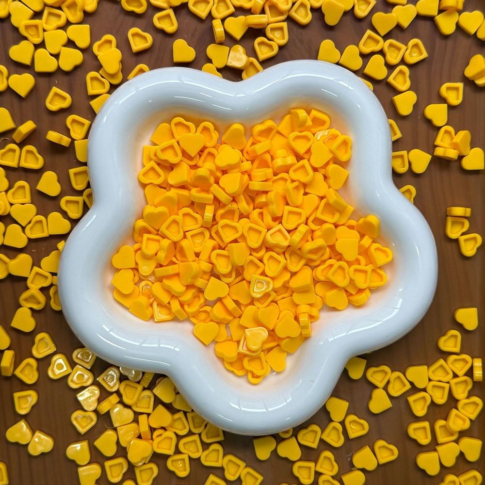100g Crunchy Heart Brick Particles Slime Fillers Stuffing Building Blocks Kids Adult