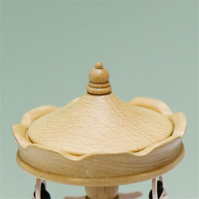 Rotating Ballet Dance Music Box for Children Girls Favor Tabletop Decoration Music Box for Living Room Bedroom Office
