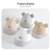 Kids' Cotton Baseball Cap with Bear Ears - Windproof and Sunproof