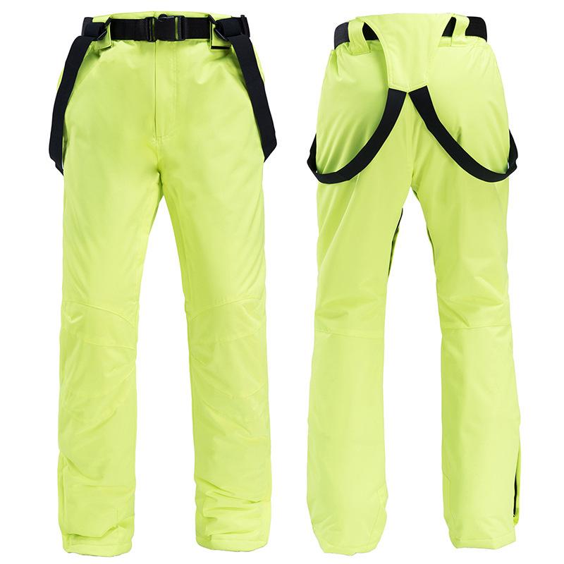 Winter Ski Bib Pants: Windproof, Waterproof, Breathable, and Insulated for Men and Women