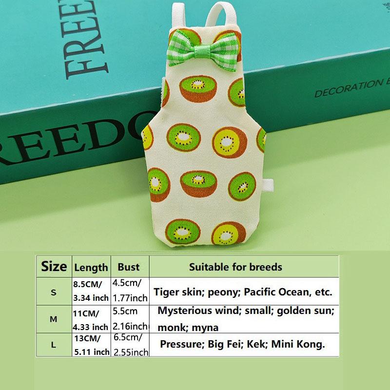 Pigeon Diaper Diapers for Birds Cloth Parrot Clothes NXLYP02