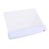 Flat Book Light Night Reading Clear LED Full Page Panel Plate Lamp for Students Book Lovers White