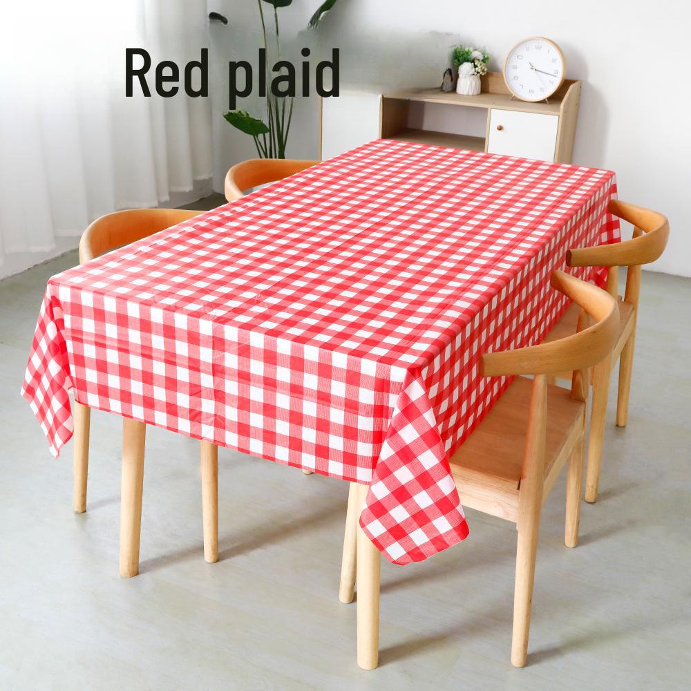 Disposable PEVA Cartoon Balloon Tablecloth - Oil-Proof, Thickened for Birthdays & Kindergarten Parties