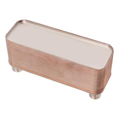 Plattkylare Rostfritt Stål Lödplattvärmeväxlare Vörtkylare för Ölvört Vatten