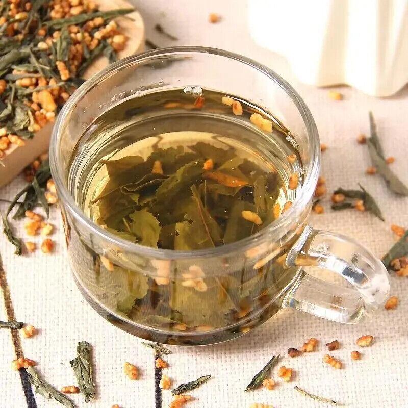 Early Spring Genmaicha Green Tea Premium Healthy Sencha Roasted Brown Rice Tea