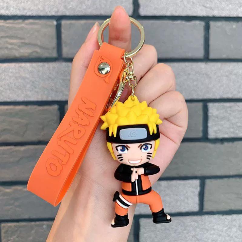 Anime Naruto Acrylic μπρελόκ αξεσουάρ Uzumaki Naruto Cartoon Keyring