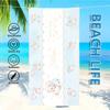R-rilakkumas-es Towel Textile Bathrobe Beach Quick-Drying Lightweight Cute Portable Camping Swim Pool Cartoon Travel