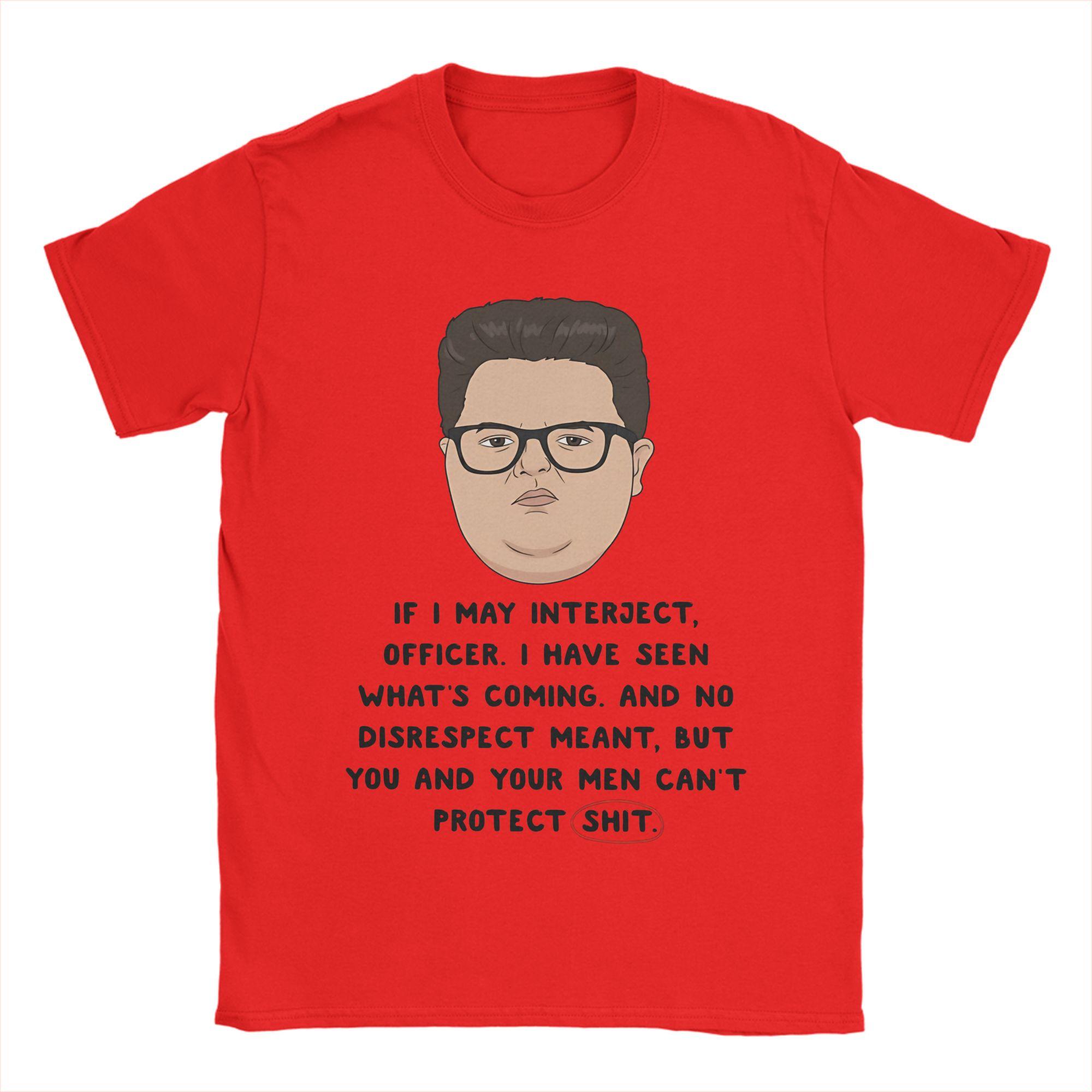 Novelty Delightful Derek Quotes T Shirt Unisex Cotton Short Sleeve Oneck Summer Tops S