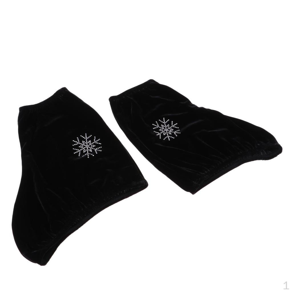 1 Pair Figure Ice Skate Boots Cover Overshoes Wrap with Qualified Opening