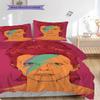 David Bowie Legendary Icon Threepiece Set 1 Duvet Cover 2 Pillowcase Without Core Bedding Set Soft And Comfortable Christmas Birthday Gift