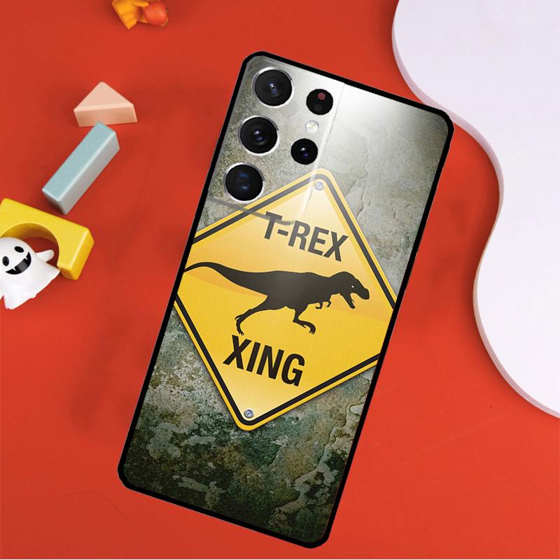 T Rex Dinosaur Tyrannosaurus Phone Case For Samsung Galaxy S25 Ultra S9 S10 S20 FE S21 S22 S23 S24 Plus S24 Ultra Cover