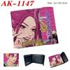 Anime Cartoon Rumi Zoey Demon Hunters PU Leather Wallet Card Bag Birthday Gift