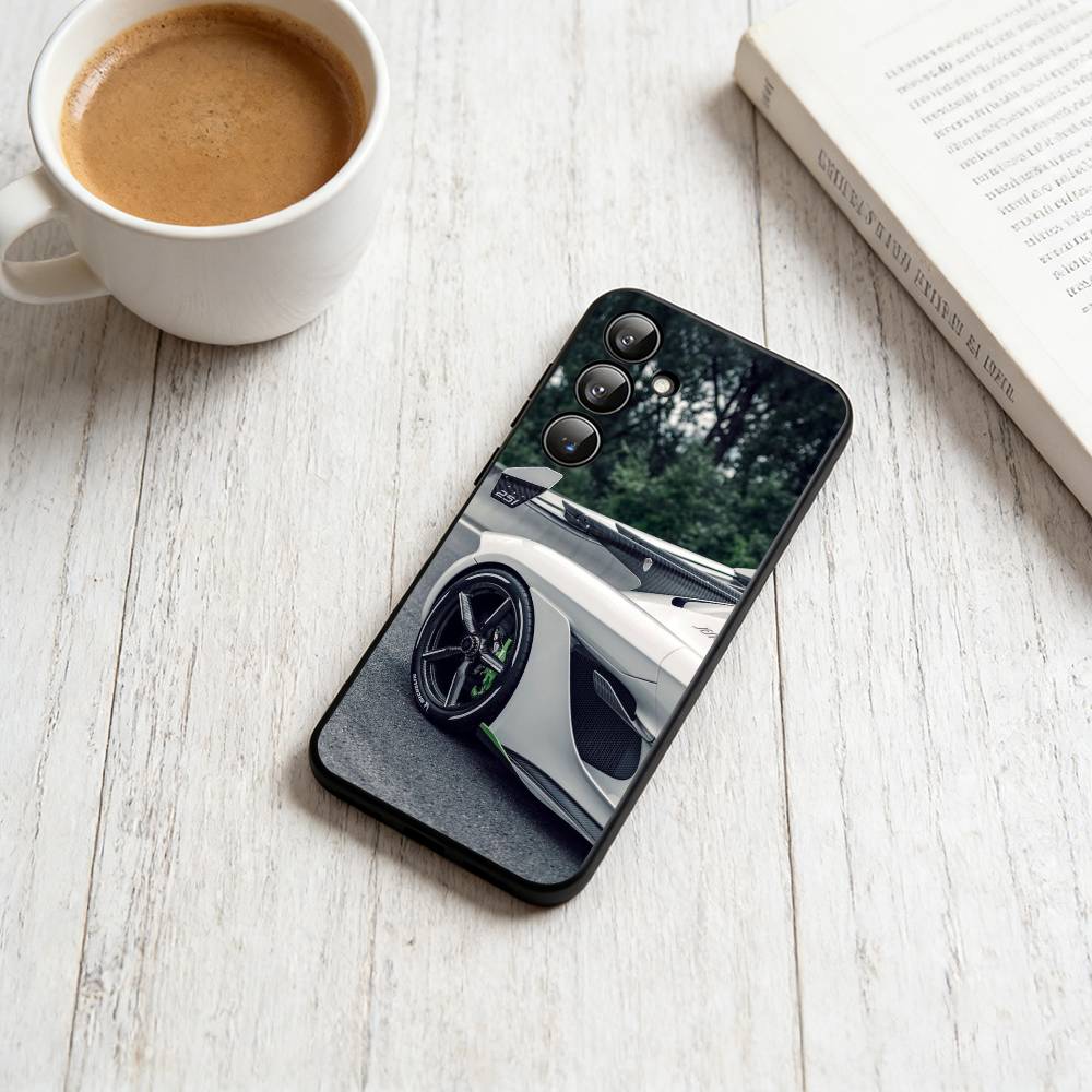 

Supercar J-Jesko Phone Case For Samsung Galaxy A73,A72,A71,A70,A53,A52,A51,Others Soft Black Cover Samsung a70