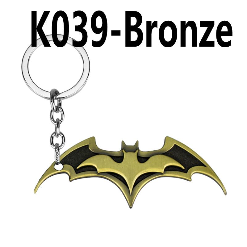 Bat Pendants Keychain Toy Superheroes Movie Jewelry Car Key Ring Bags Accessories for Men Women Fans Gifts Souvenir