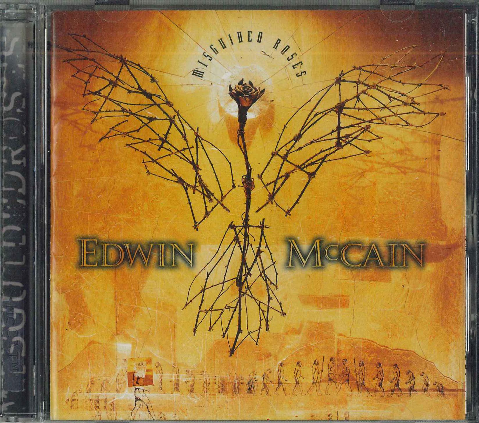 

CD EDWIN MCCAIN - Misguided Roses AMCY2147PROMO ATLANTIC Japan Obi Rock Used