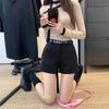 Korean Spicy Girl Spring 2025 High-Waist A-Line Casual Shorts for Women
