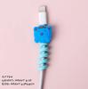 4PCS Cute Bite Cartoon Animal Cable Protector - Mini Cord Wire Cover Charging Cable Winder Set