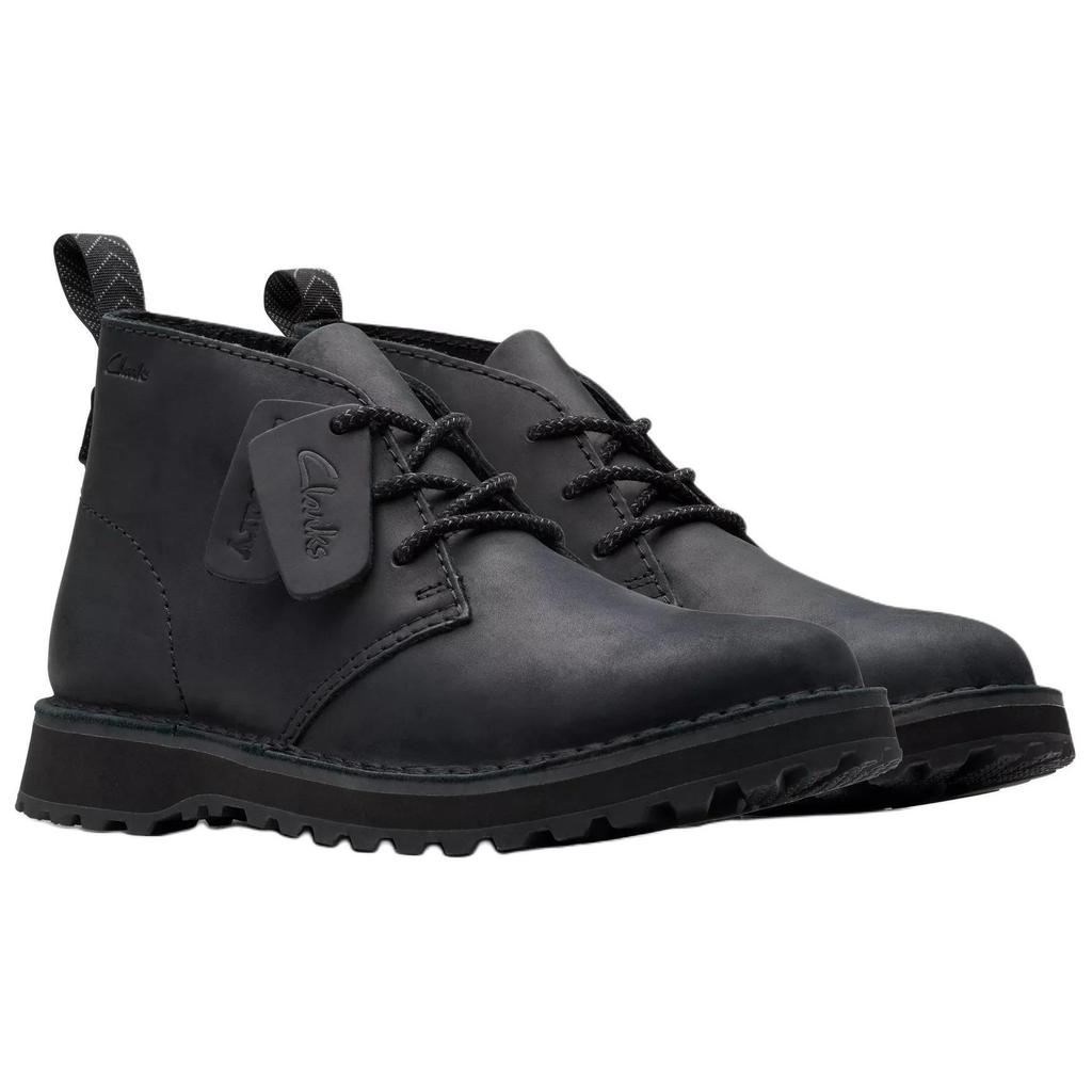 Clarks Leather Fashion Trend Ankle Boots Men boots Black 26179716