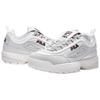 FILA Fusion Disruptor 2 Comfortable Trendy Low-Top Dad Sneakers Women sneakers White T12W933704AWT