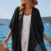 Lightweight Summer Scarf V-Neck Cardigans Lightweight Shawl Women Tulle Shawl  Vacation Outing