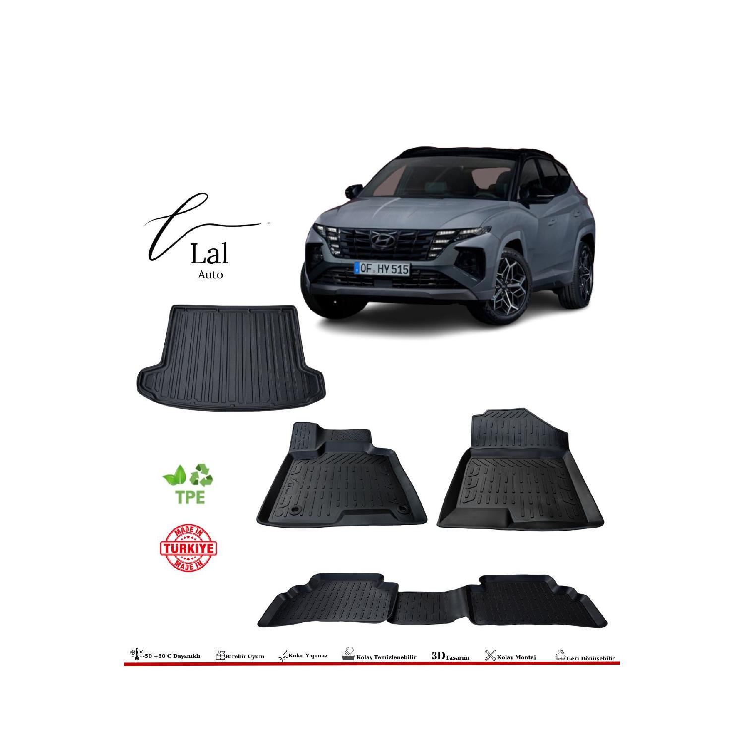 

3d коврик для бассейна Hyundai Tucson 2021 г.в., набор для бассейна в багажнике