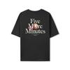Skechers SS25 Street Fashion Series Breathable Round Neck Letter Short Sleeve T-Shirt Unisex Tops Black L225U159-06AX