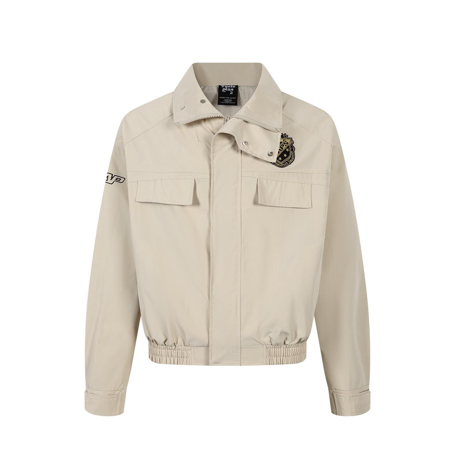 Washed Tooling Jacket American Badge Tooling Jacket Functional Wind Jacket Men S хаки