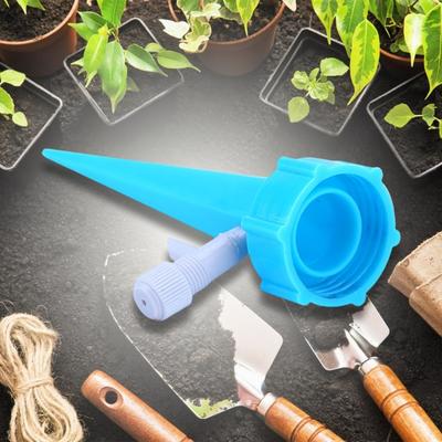 Pack Of 12 Automatic Drip Irrigation System Auto Watering Stakes For Indoor And Outdoor Plant Care