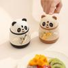 Niedlicher Panda Zahnstocherhalter Behälter Automatischer Zahnstocherspender Drucktyp Zahnstocherbox für Zuhause Bar Party