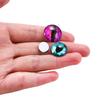 20 Piezas/lote Ojos de Dragón Ojo de Gato Juguetes Amuletos Redondos Manualidades 8-20 mm Cabujones de Vidrio Hechos a Mano Accesorios para Hacer Colgantes DIY