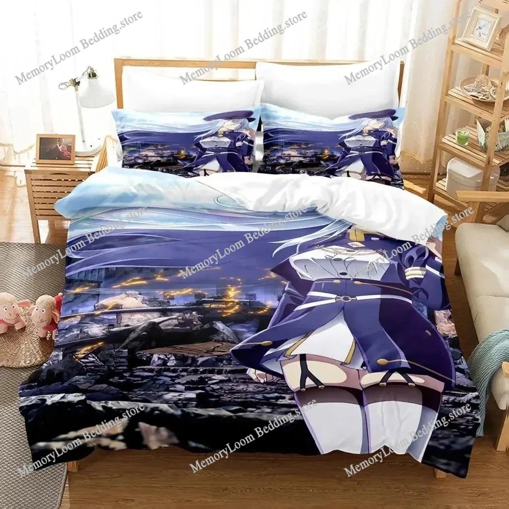 3D Print Premium 86 Eighty Six Bedding Set Duvet Cover Quilt Cover Pillowcase Soft Comforter King/Queen Size Boys Adult Bed Set