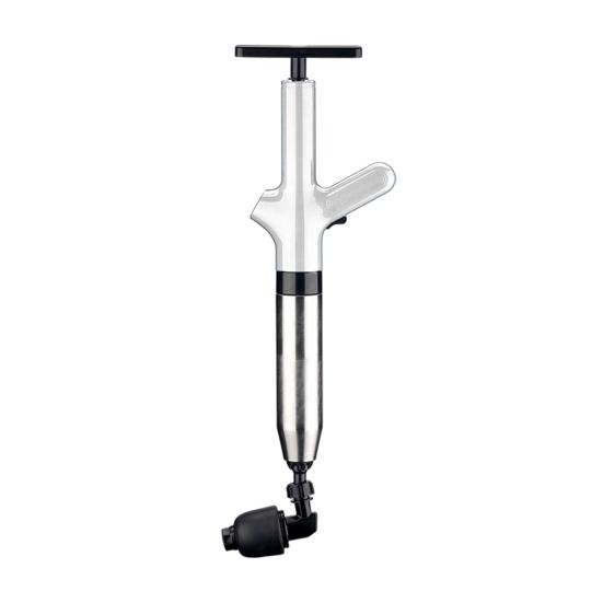 Toilet Unclogger Heavy Duty Vacuum Seal Plunger with 120-Degree Tilt Head Bathroom Clog Remover Clog Remover Tool